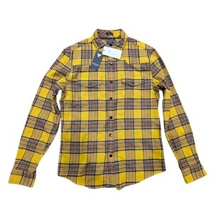 Guess Men's Canopy Plaid Western Shirt